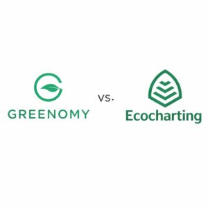 Comparison of Greenomy and Ecocharting software for ESG and carbon reporting