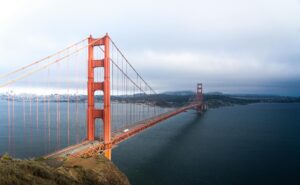 Golden Gate Bridge representing California SB 253 and SB 261 ESG and climate disclosure rules for large companies