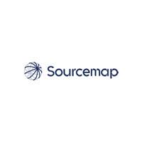 Dashboard showing SourceMap mapping global supply chains with supplier networks, risk data, and ESG compliance tracking